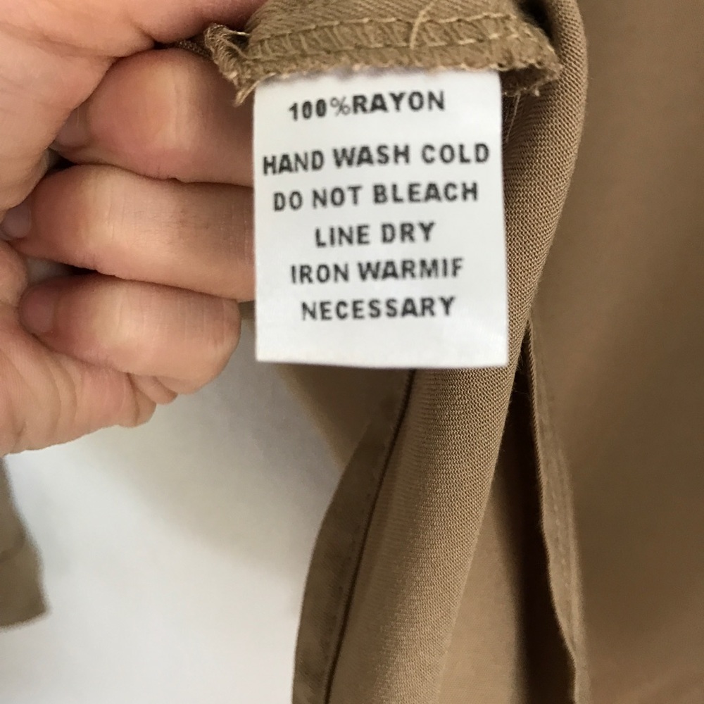 ✨|🎉HOST PICK🎉| Tan Utility Button Up - Picture 8 of 8